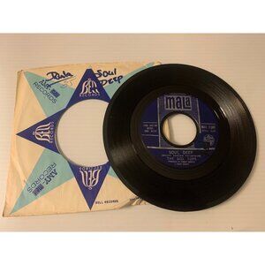 Vintage 45 RPM Vinyl Record Soul Deep / The Happy Song By The Box Tops 1969 Mala